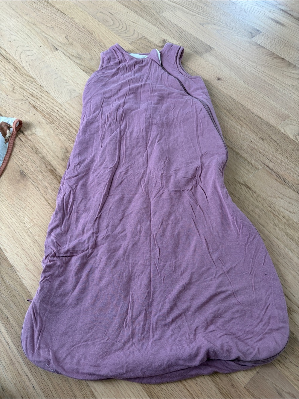 Kyte BABY Mauve Pink Sleeveless Sleep Sack